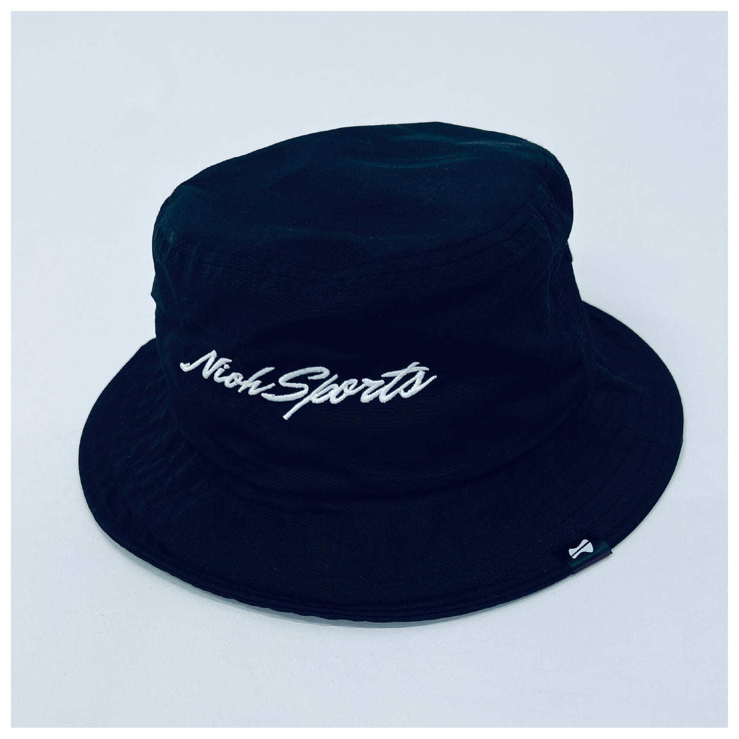 niohsportsLIGHT series フリーサイズウォータープルーフバケットハット / ブラック