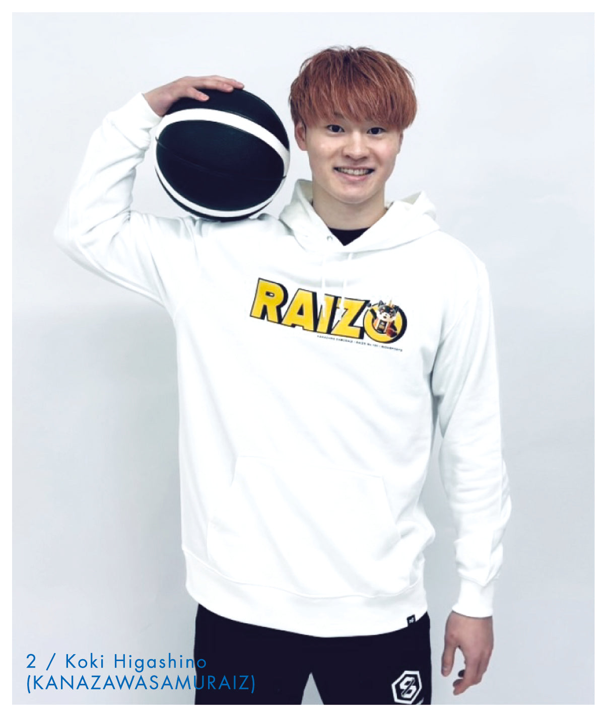 NIOHSPORTS×KANAZAWASAMURAIZ ライゾウ ライトパーカー （ホワイト）