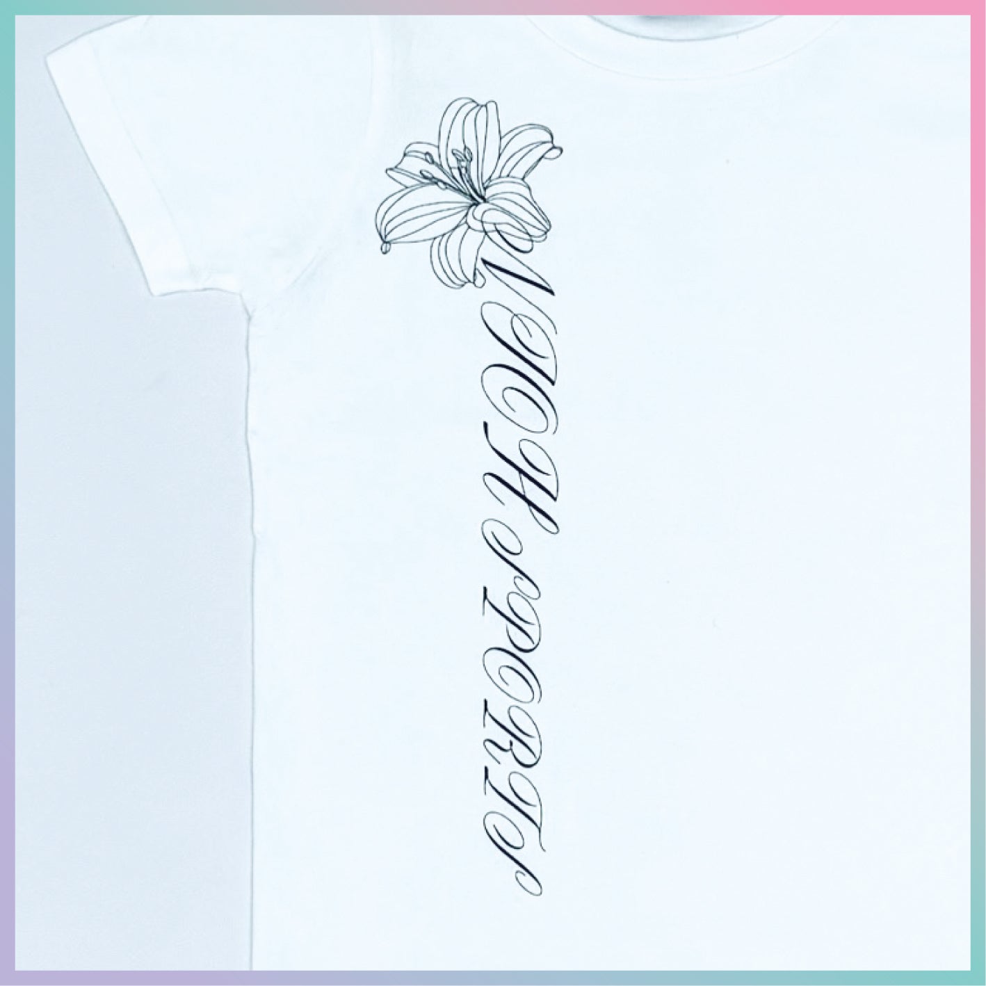 INNER BLOOM T-SHIRT　/　ホワイト