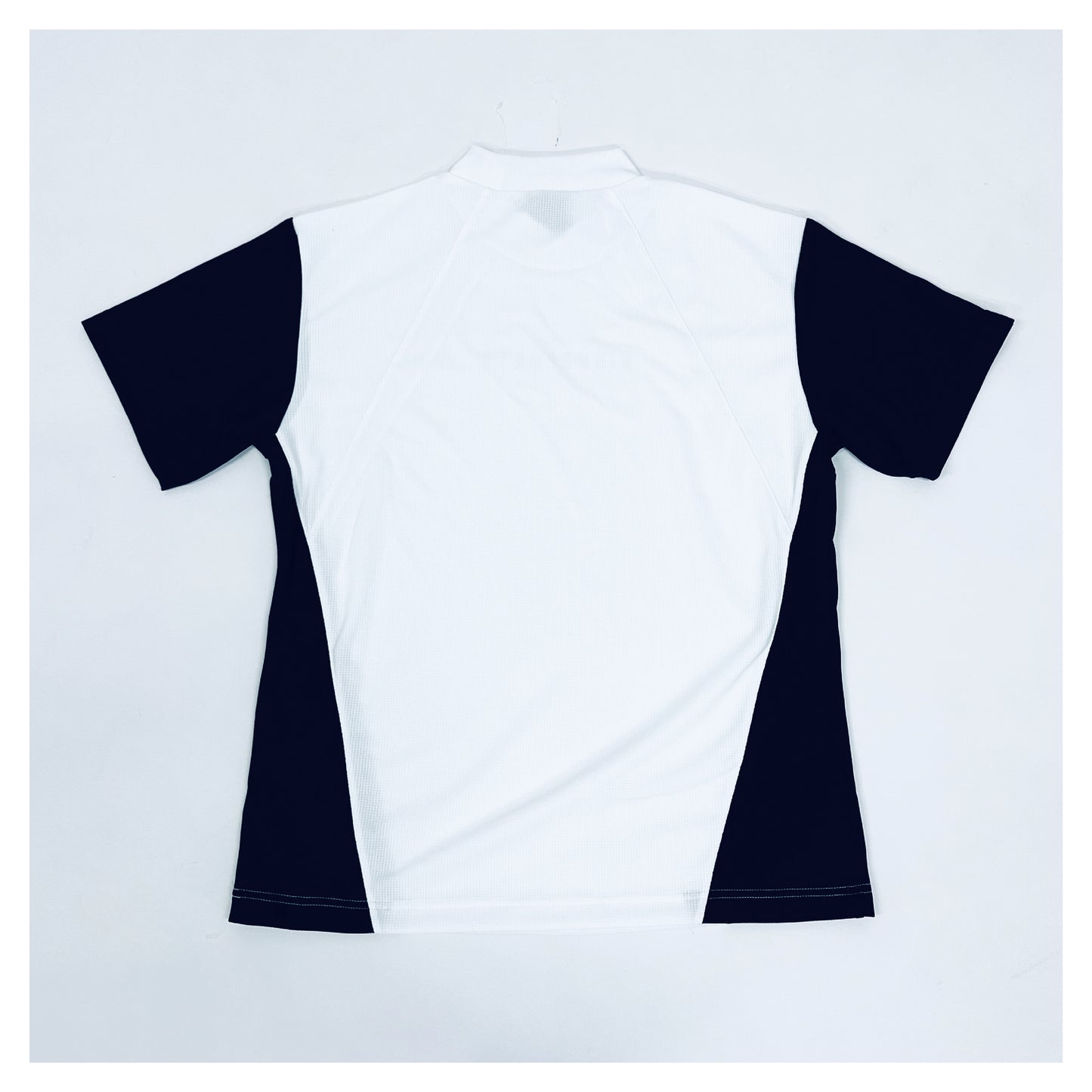 【2024年4月新発売】メンズ シェルスイッチ モックネックシャツ　/　ホワイト
