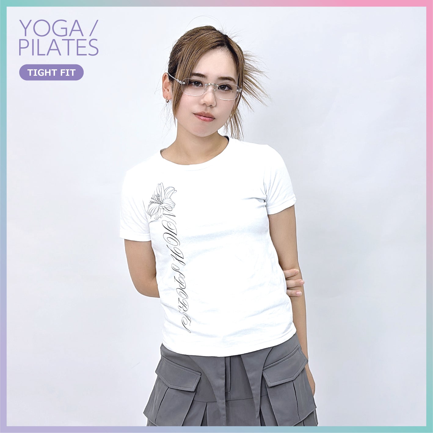 INNER BLOOM T-SHIRT　/　ホワイト