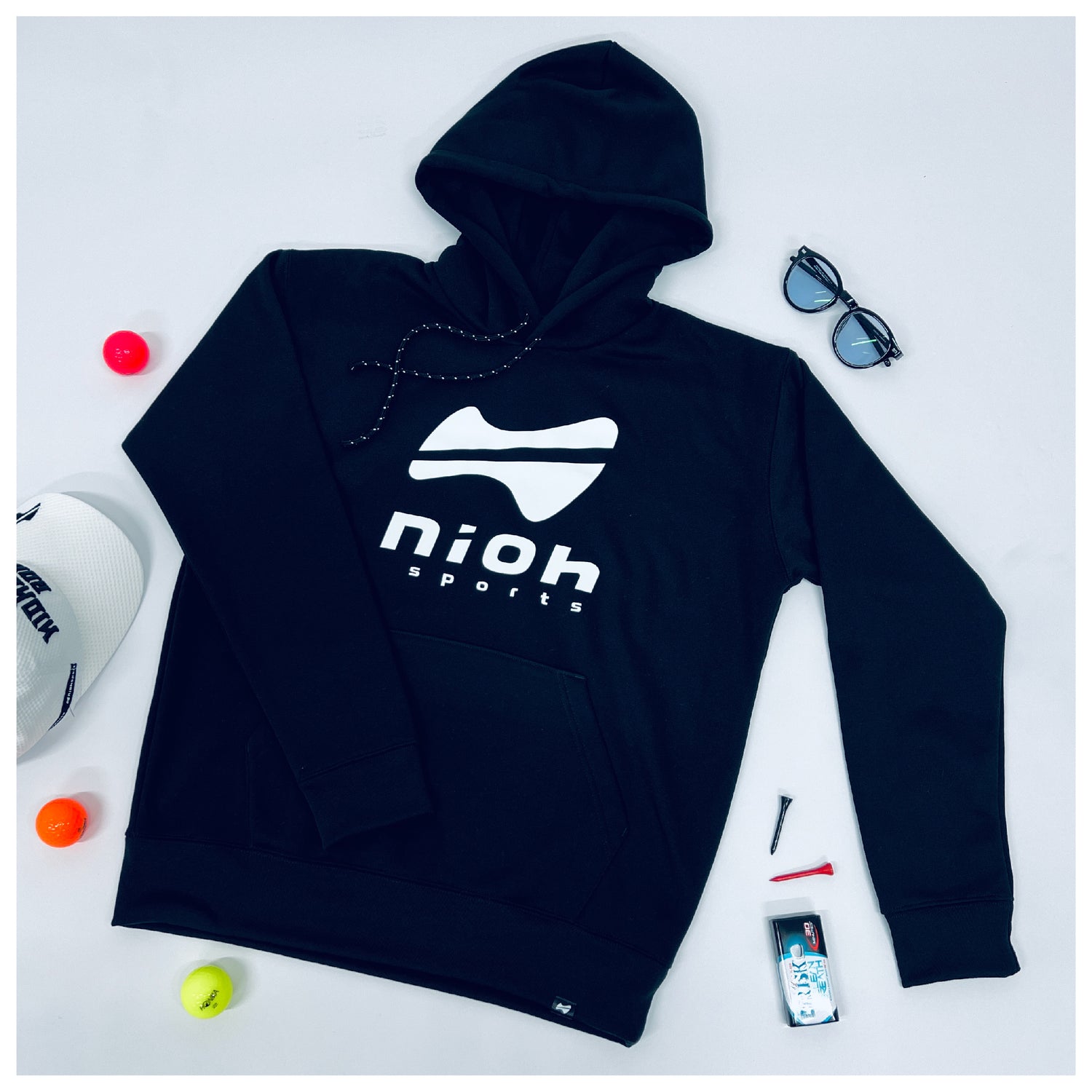 niohsportsLIGHT series ユニセックス裏起毛ウォームパーカー