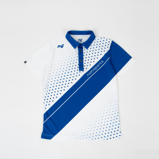 【お求めやすい価格になりました】クロスドットゴルフ半袖ポロシャツ-ダークブルー